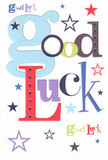 The spirit of Sidcup's heartfelt encouragement leaps from this bold, good luck card, where every aspect-colour, shape, and design-works in joyful unity. The hand-drawn 'Good Luck' stretches across the pristine white surface, each oversized letter painted in graduating tones from pastel blue and deep red to moss green and rich purple. Whimsical stars in navy, soft lilac, and lemony lime glide and sparkle playfully, evoking dreams and possibility that glimmer like the lights of Sidcup Place on an eventful evening. The card's flat, smooth surface belies the rich, crisp weight of the high-quality stock, inviting fingertips to linger and senses to savour. Perfect for pressing into a loved one's palm before an exam, audition, or new job at a thriving local business, this card is imbued with the simple magic and optimism that only genuine Sidcup belief can provide-a small, beautiful reminder that luck and hope are everywhere in this vibrant town.